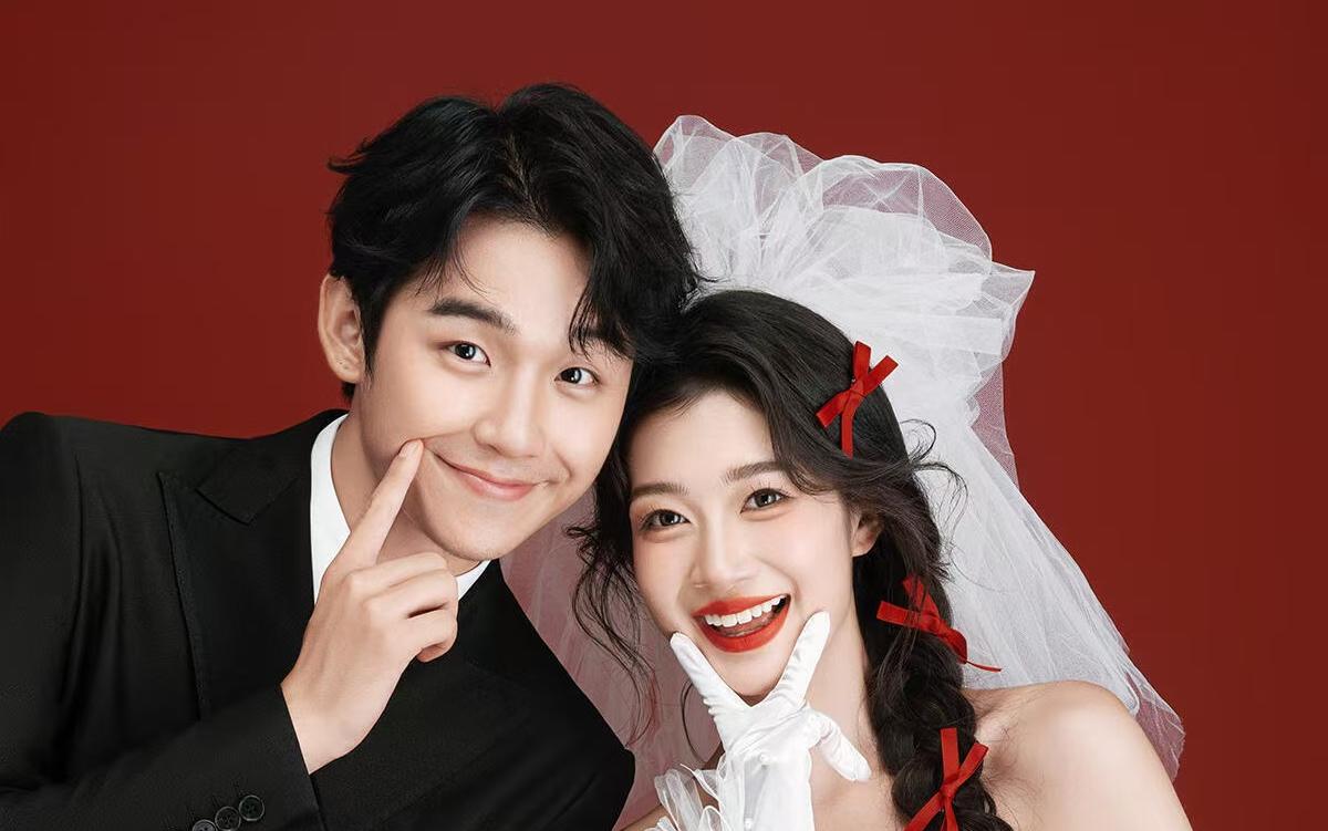 甜甜的婚纱照来啦💕