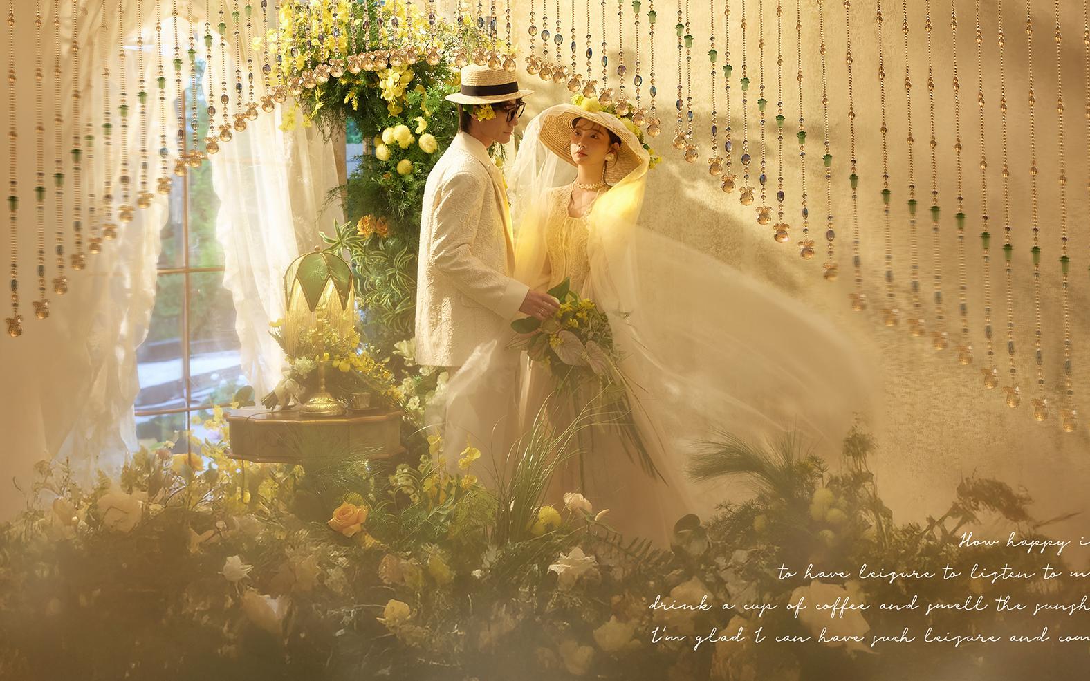 【真实客片】法式复古婚纱照丨王炜鹏 &刘晓彤