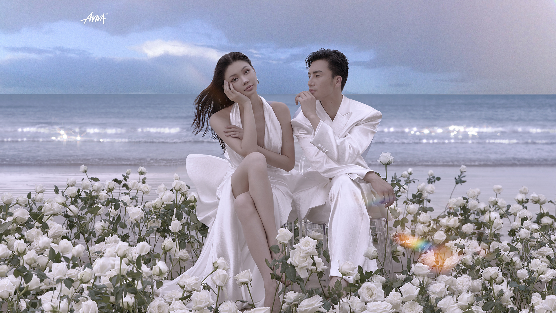 【宠粉福利】浪漫海滨沉浸式沙滩礁石婚纱照