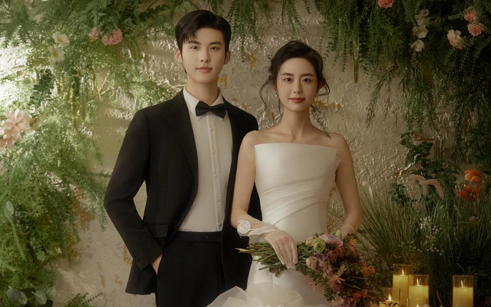 轻法式!每张都想当封面的程度~婚纱照