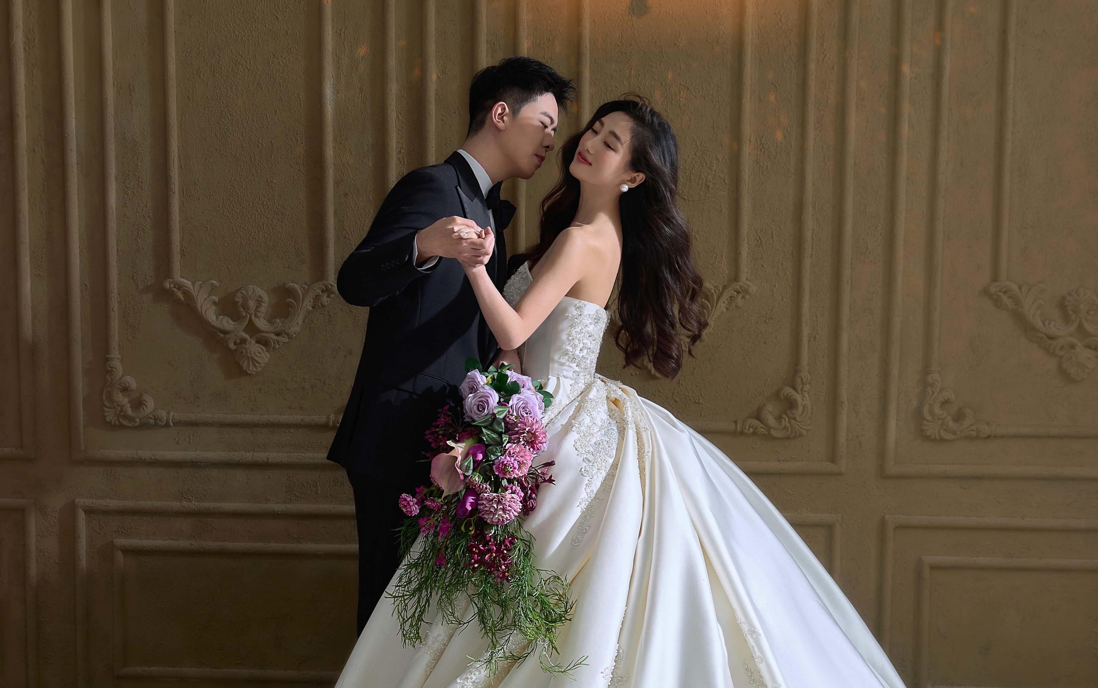是公主无法拒绝的婚纱照 欧式浪漫