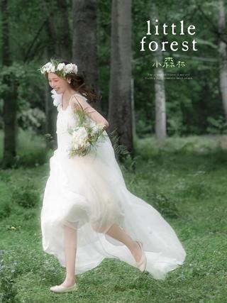 春日buff叠满🍃坠入森林的小清新婚纱照
