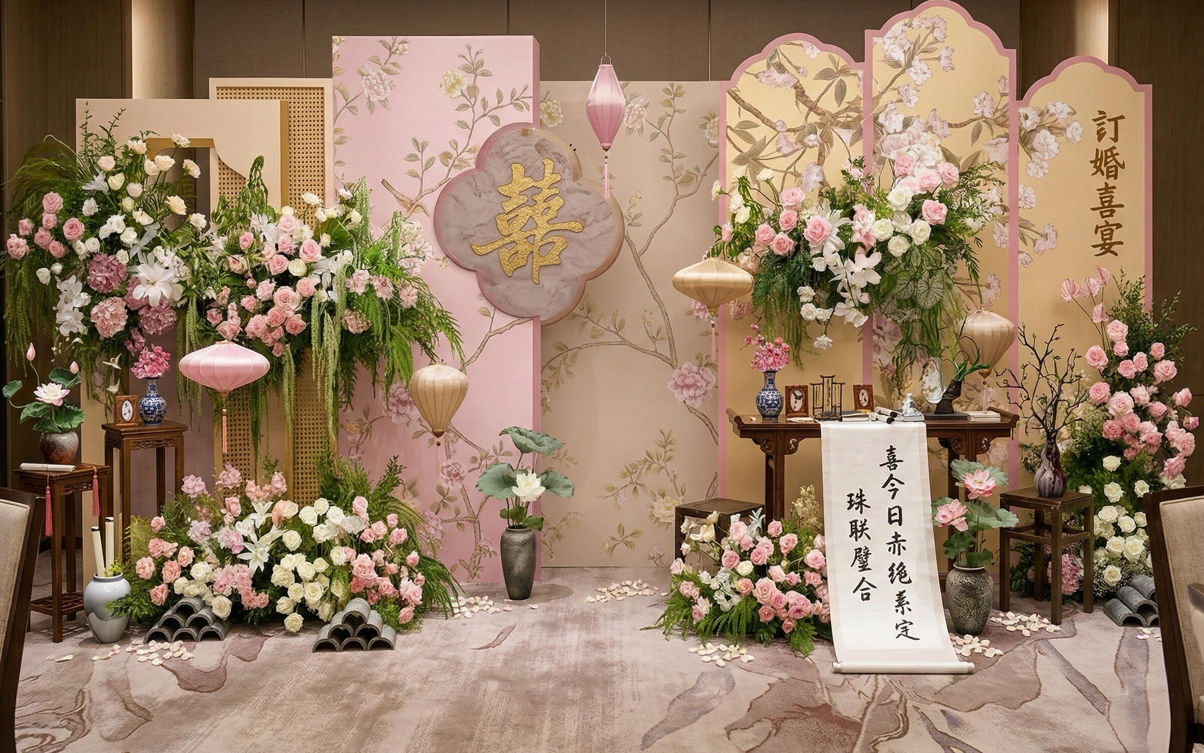 浪漫婚禮定制-新中式訂婚宴