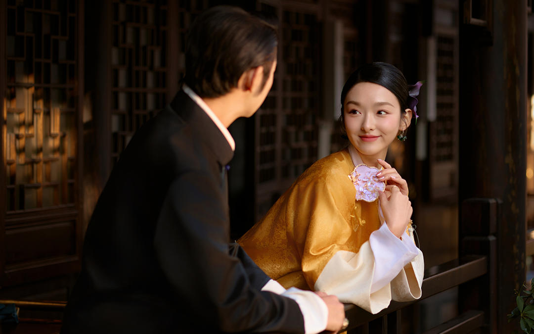 【西北龙摄影】古典新中式园林婚纱照