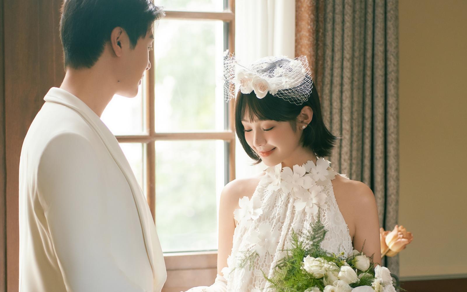 西安婚纱照🏮在复古的法式少女里沉醉~