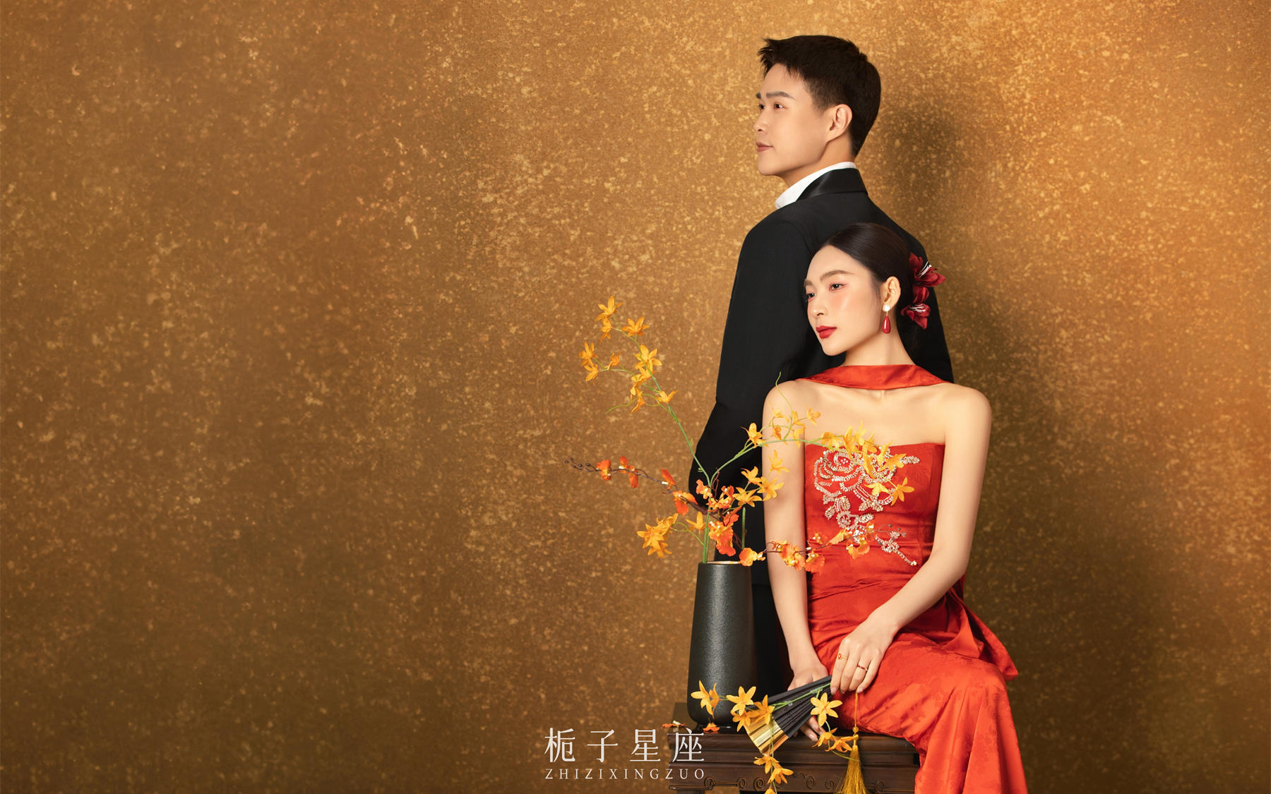 00后抢着拍的新中式婚纱照｜东方美学暴击