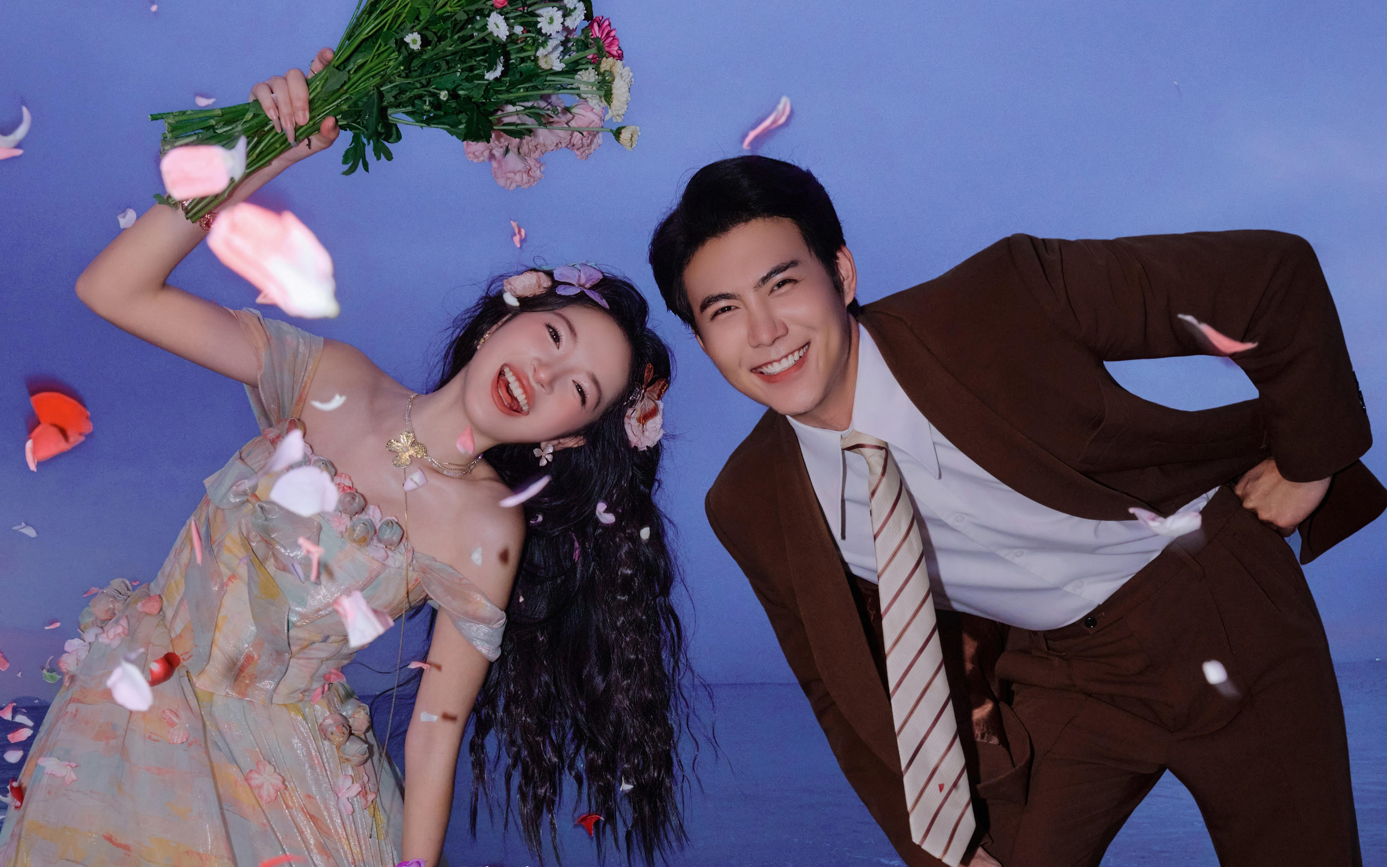 鏡頭下的浪漫是愛意浪漫的海景婚紗照～??