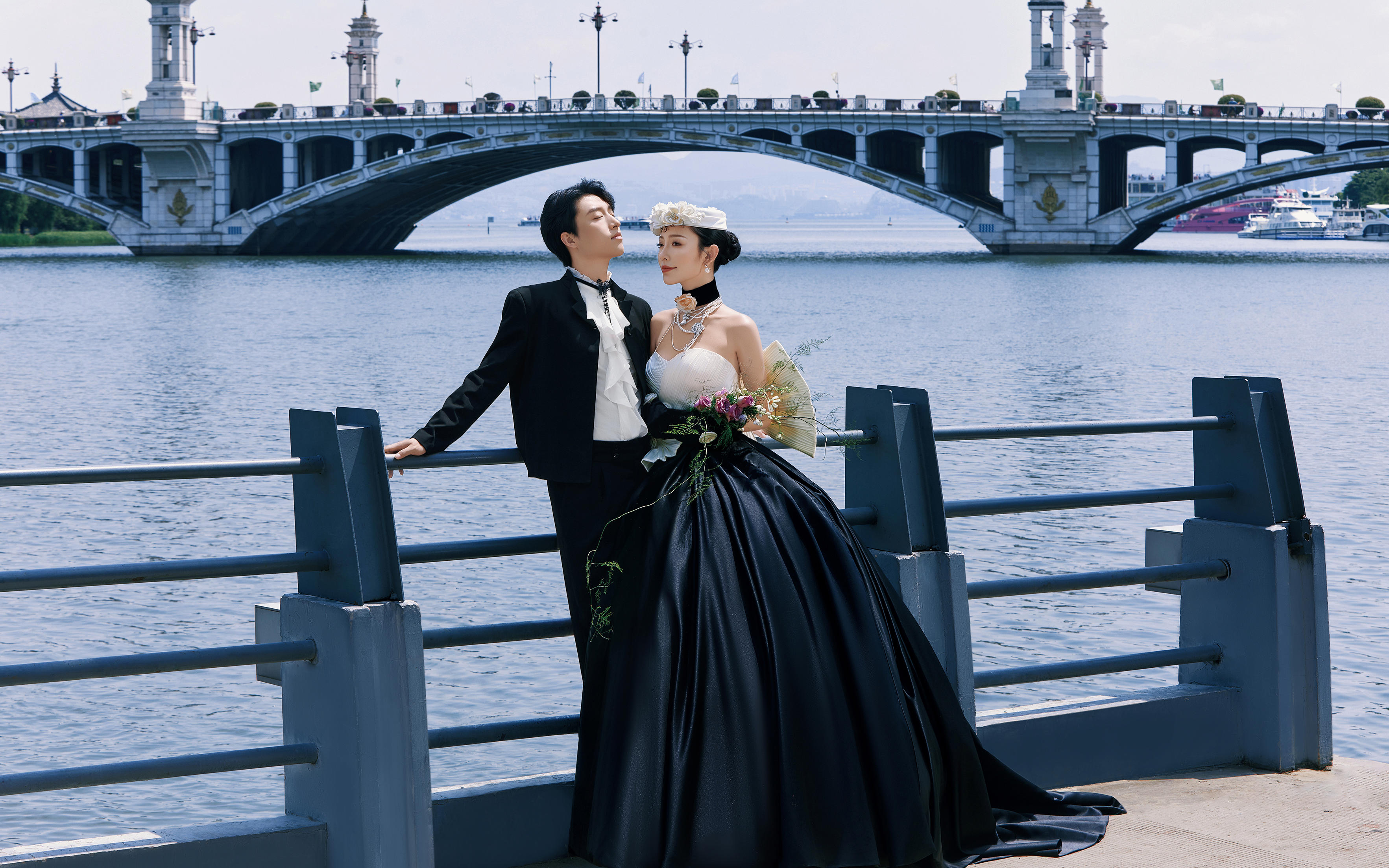 兴盛桥婚纱照｜拍到了塞纳河畔的浪漫