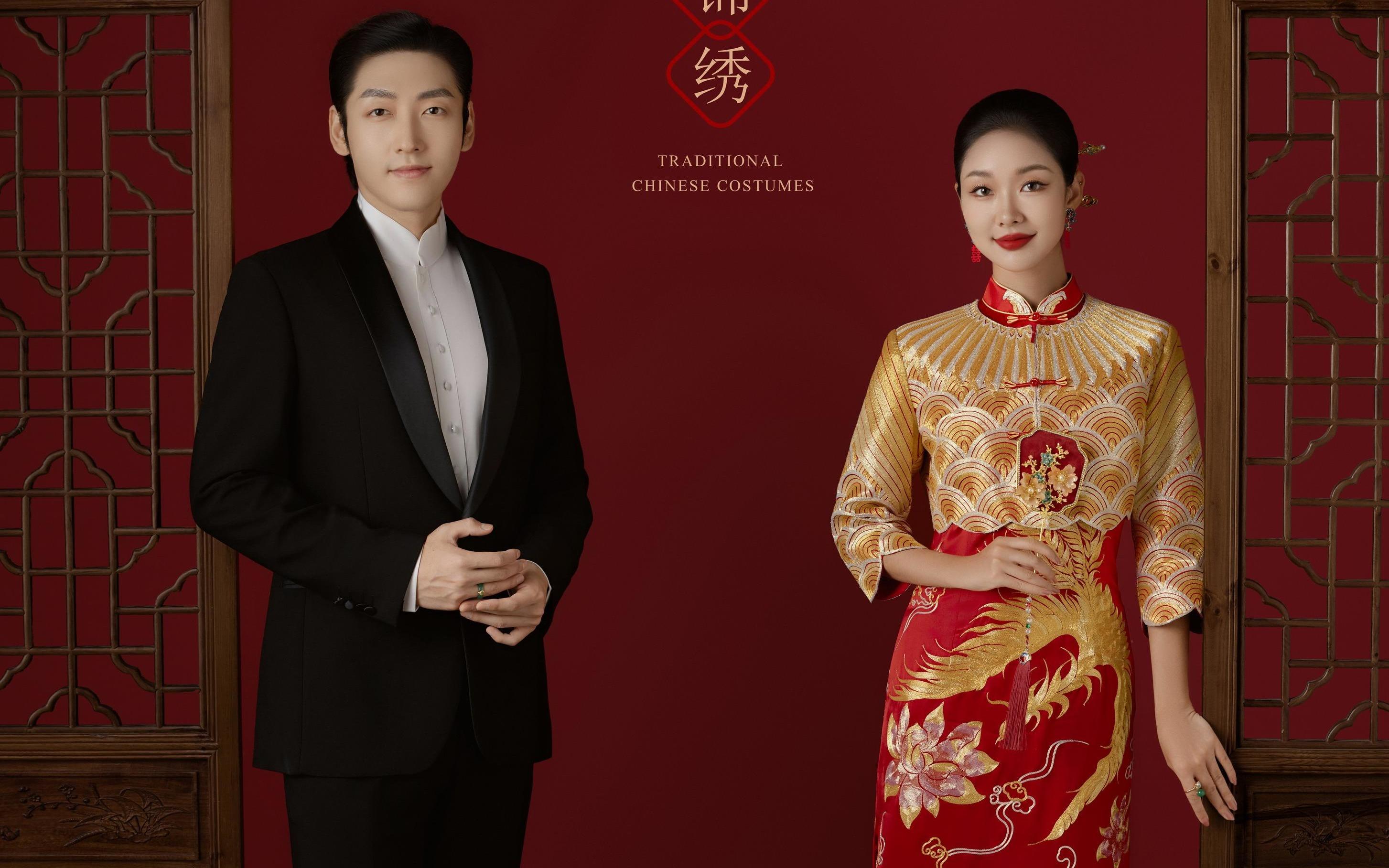 給予純粹愛情以滿滿的儀式感復(fù)古旗袍