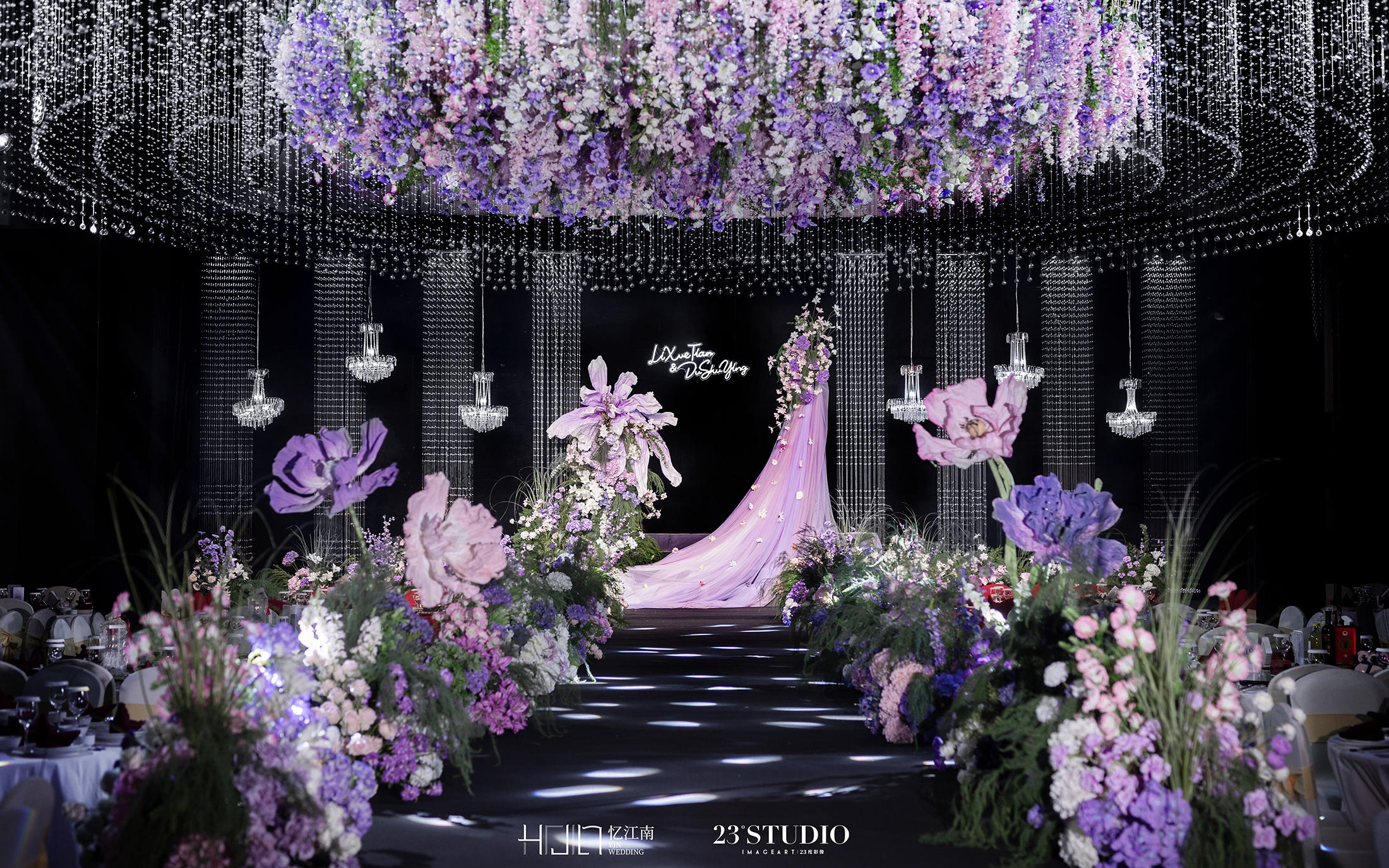 【忆江南】垂落的花瀑布，我们把浪漫写进星夜