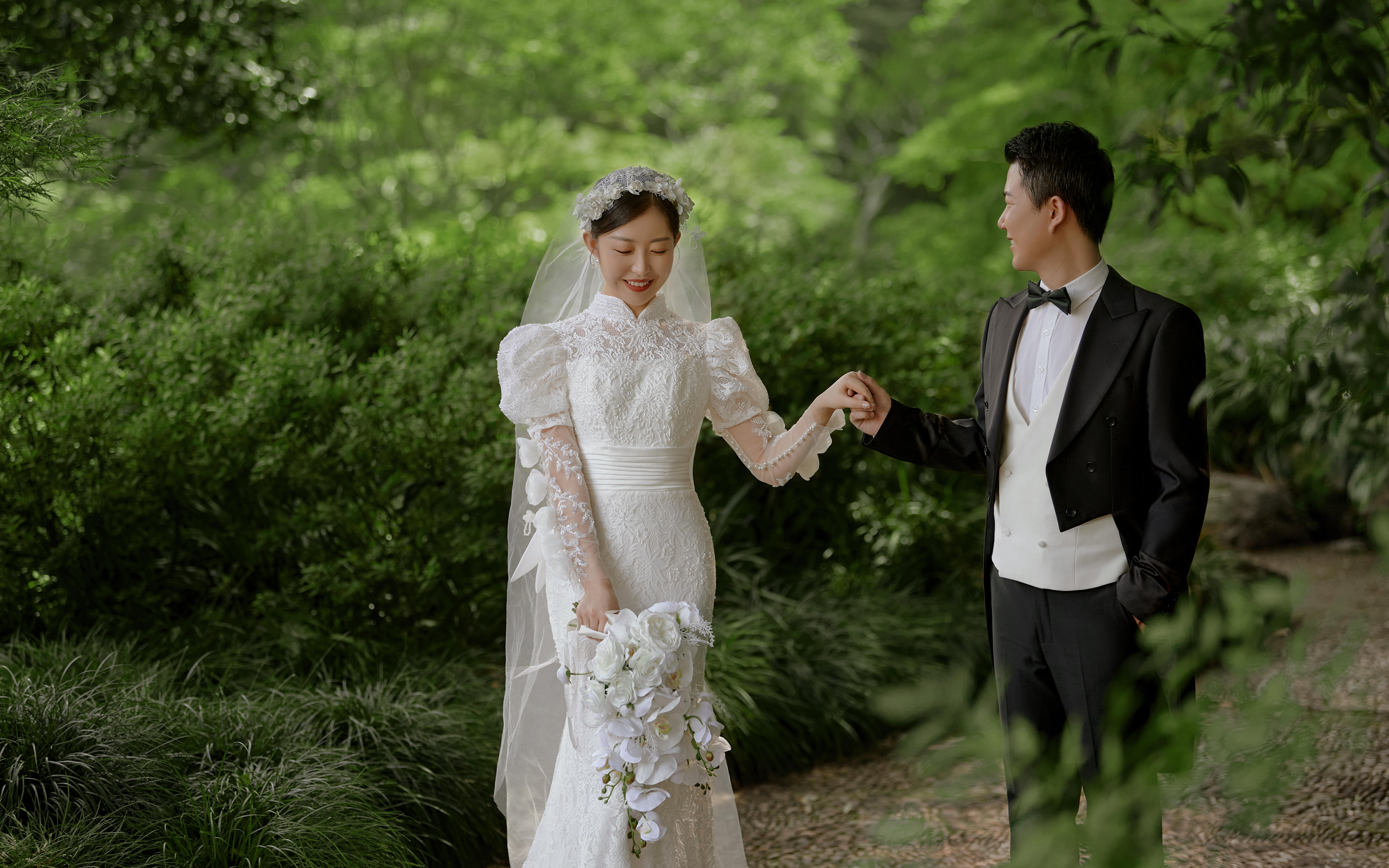【金夫人】夏日清新森系婚纱照，自然纯粹有质感
