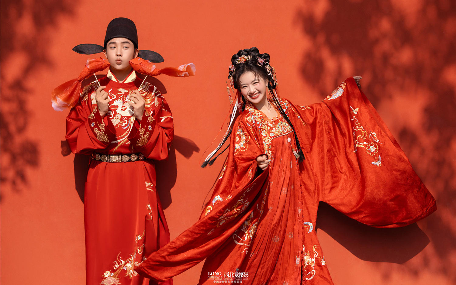 【西北龍攝影】青梅竹馬唐裝婚紗照