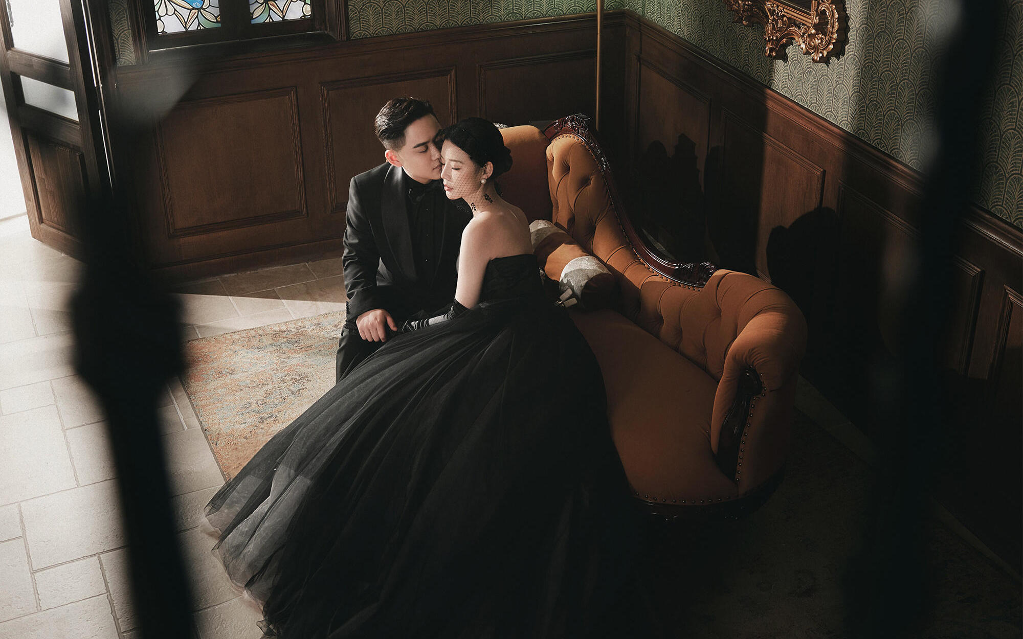 MG客片｜一定要试试黑纱婚纱照｜阜阳婚纱照