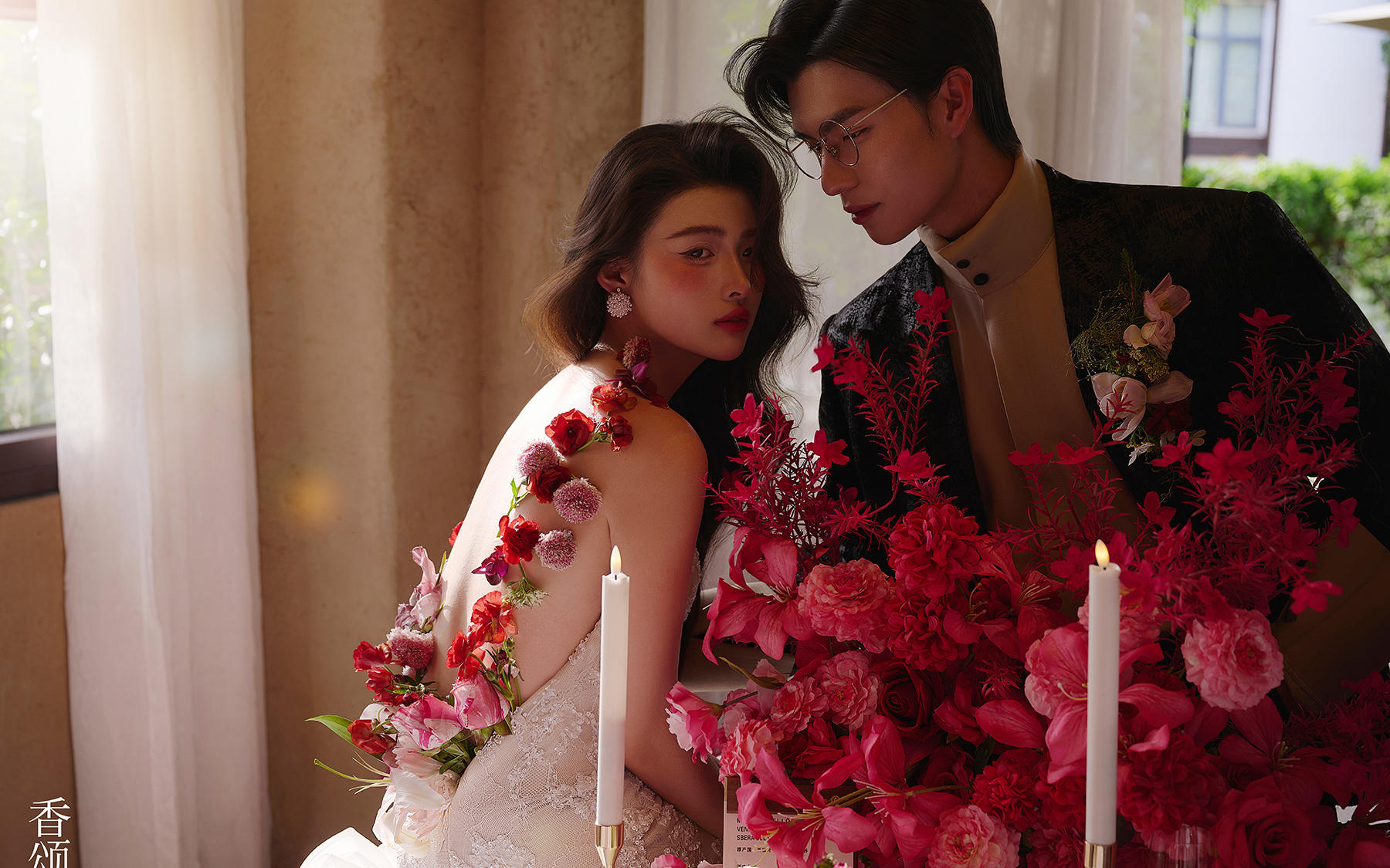 【真实客片】拍到了敲爱的ins韩系婚纱照