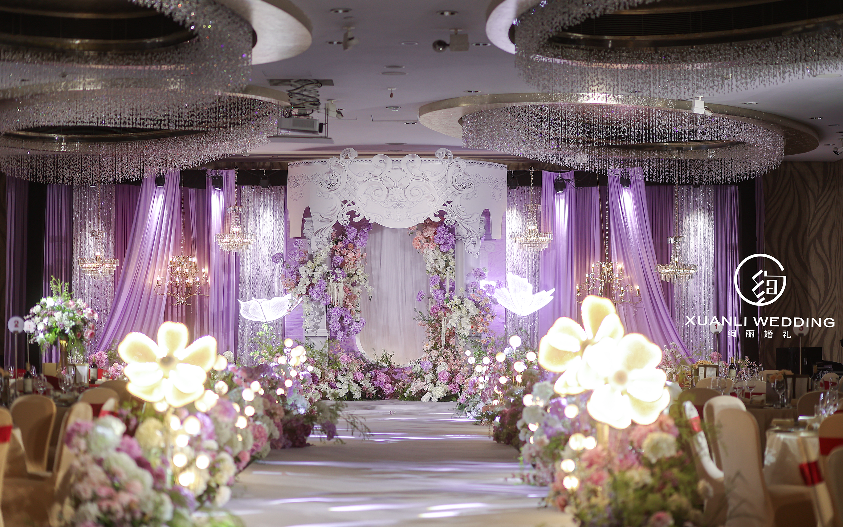 紫霧花園 | 把公主夢搬進(jìn)現(xiàn)實的婚禮