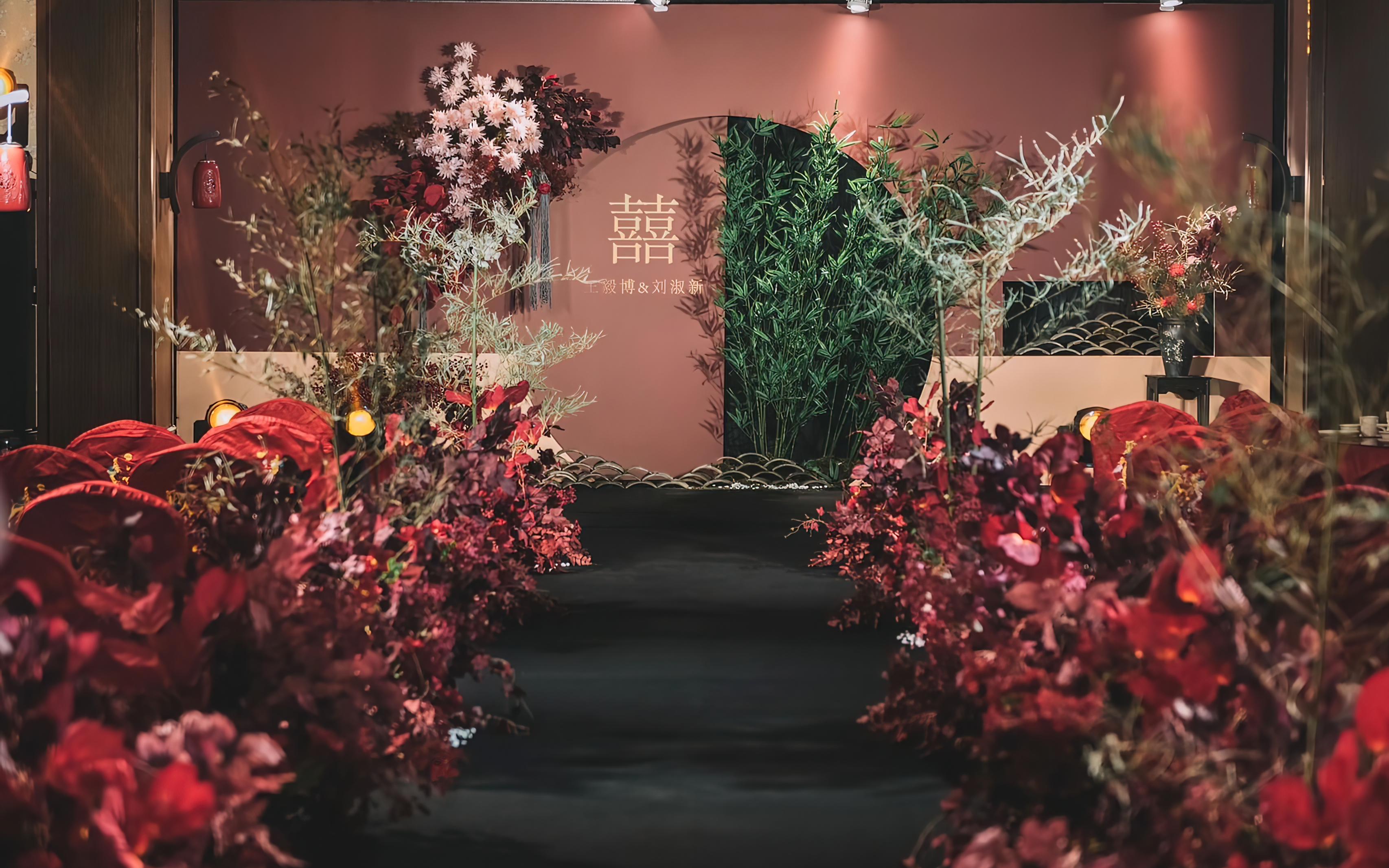 中国园林风新中式婚礼案例—天古婚典