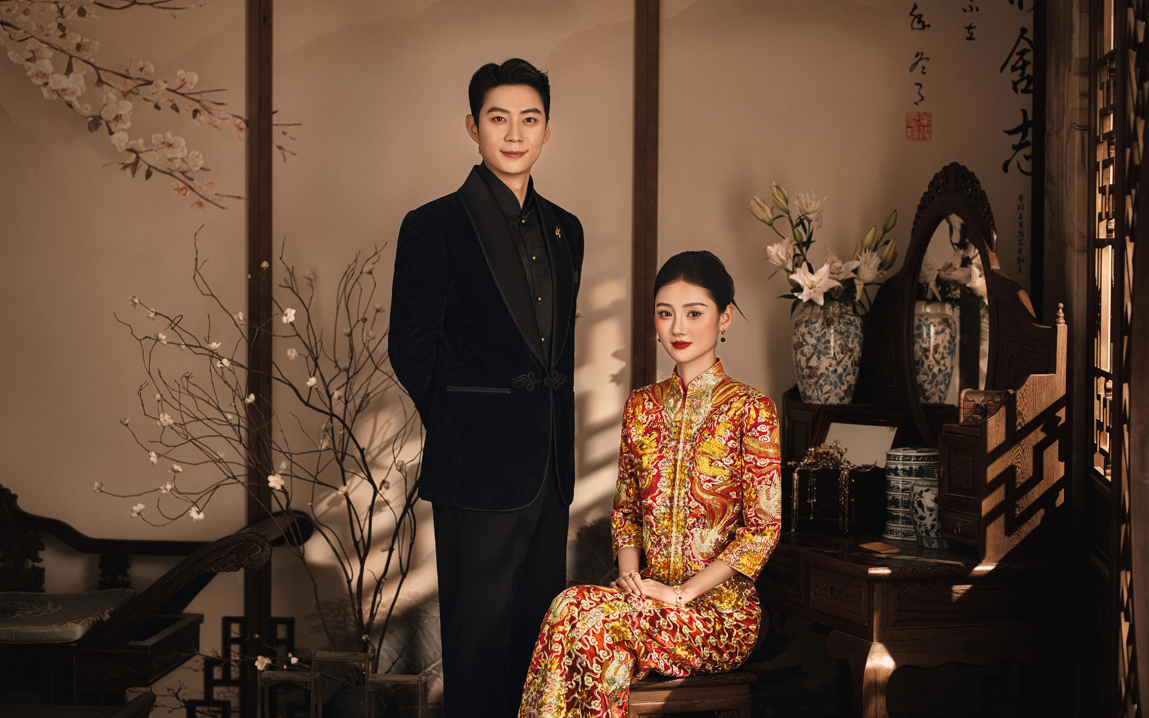 高階審美?中式秀禾婚紗照溫婉又浪漫