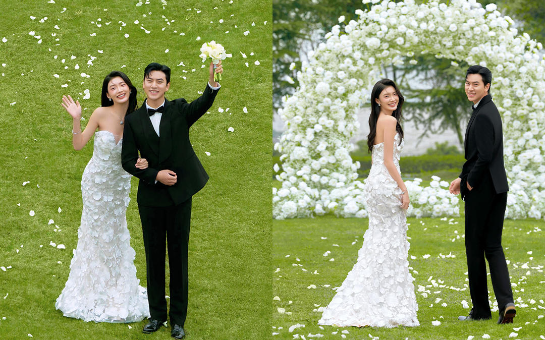 🌼白玫瑰的浪漫搬进婚纱照