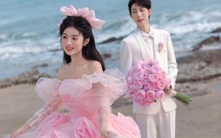 【浪漫|氛围感韩系甜蜜海景婚纱照！】