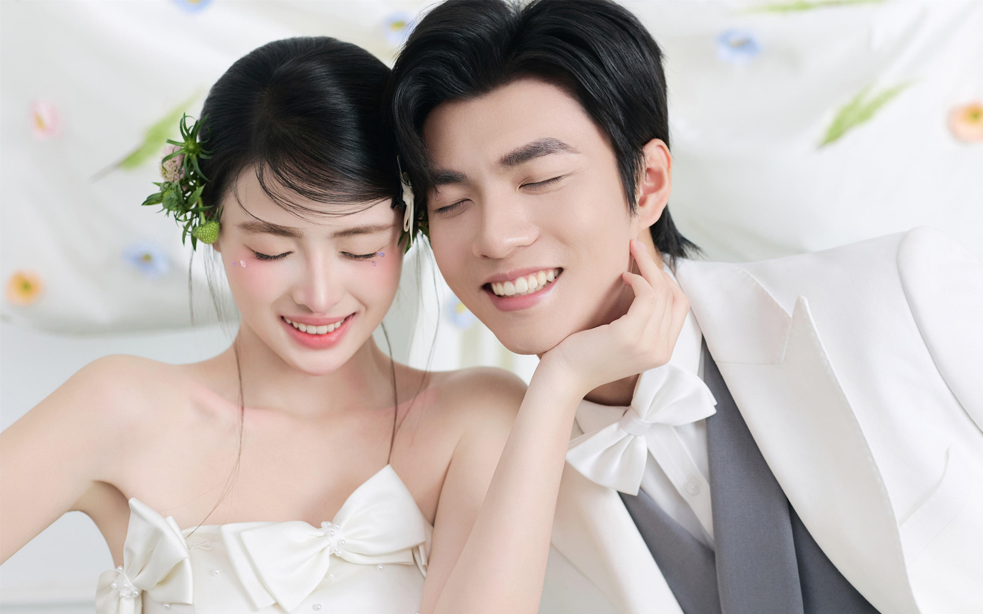 松弛感和呼吸感构成了婚照主旋律