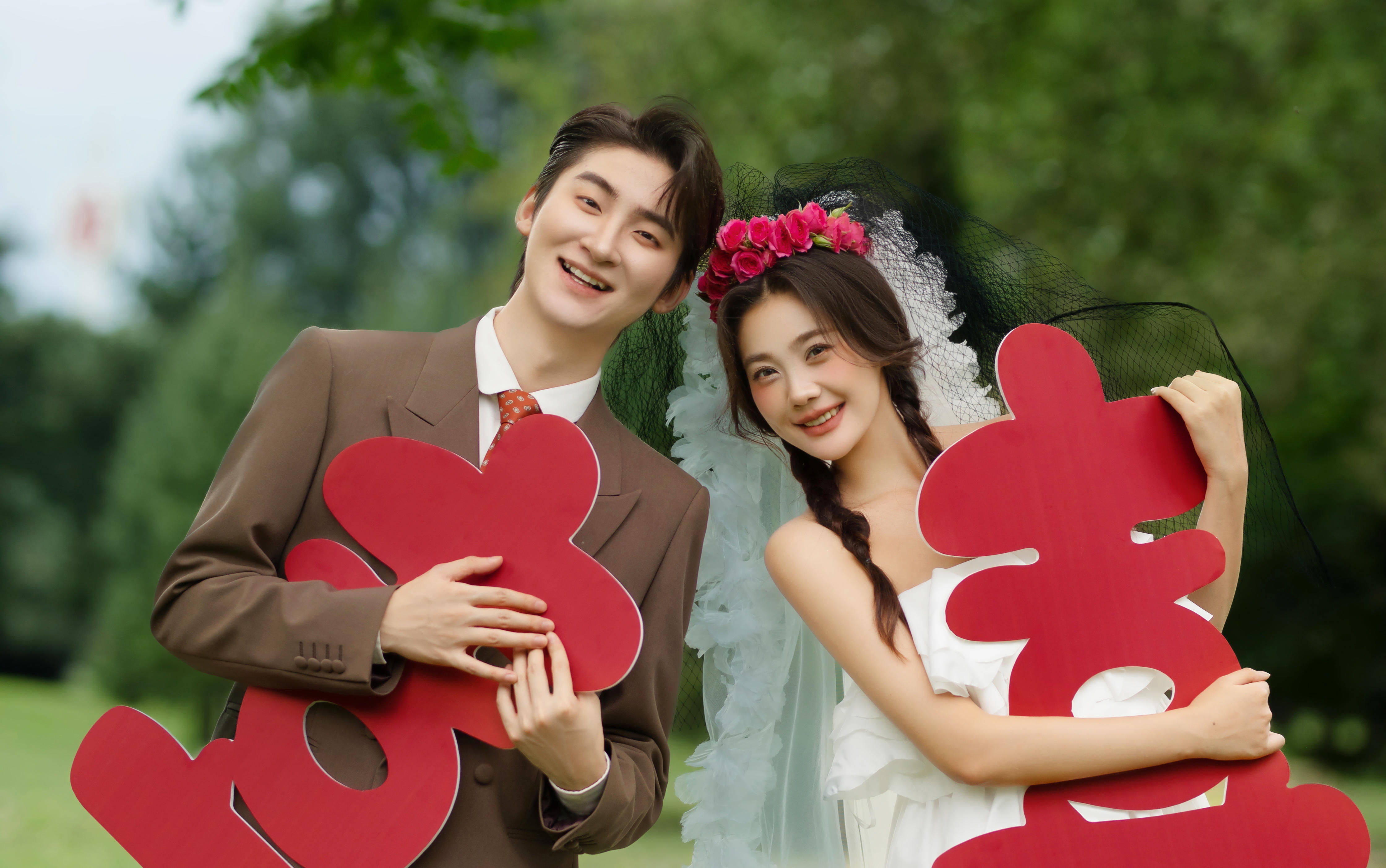 00后拍的喜嫁婚纱照🎈从来没有让人失望过😆