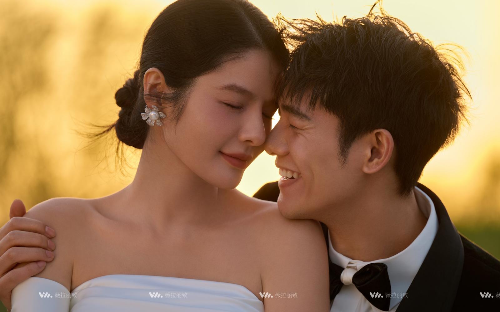 盛夏限定💕氛围感满分的落日婚纱照💐