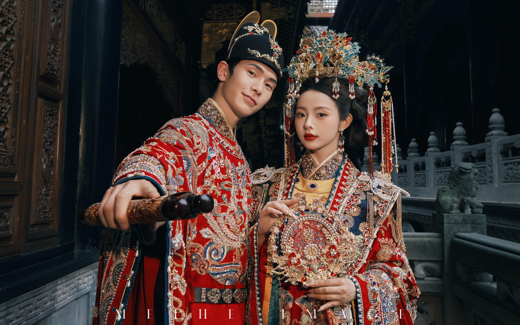 老祖宗嚴選~這組中式婚紗照絕了