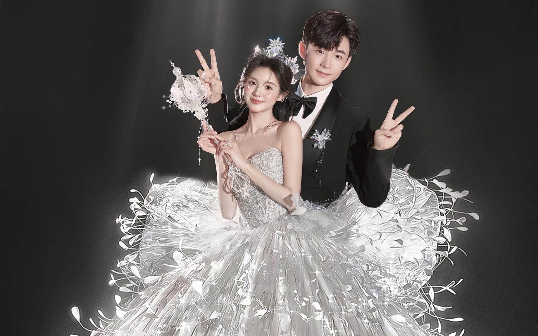 光影下的梦幻公主