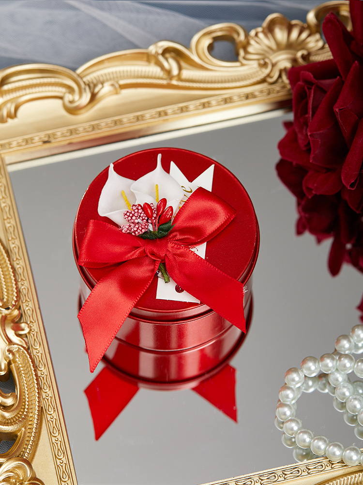 50个结婚喜糖盒铁盒欧式创意个性