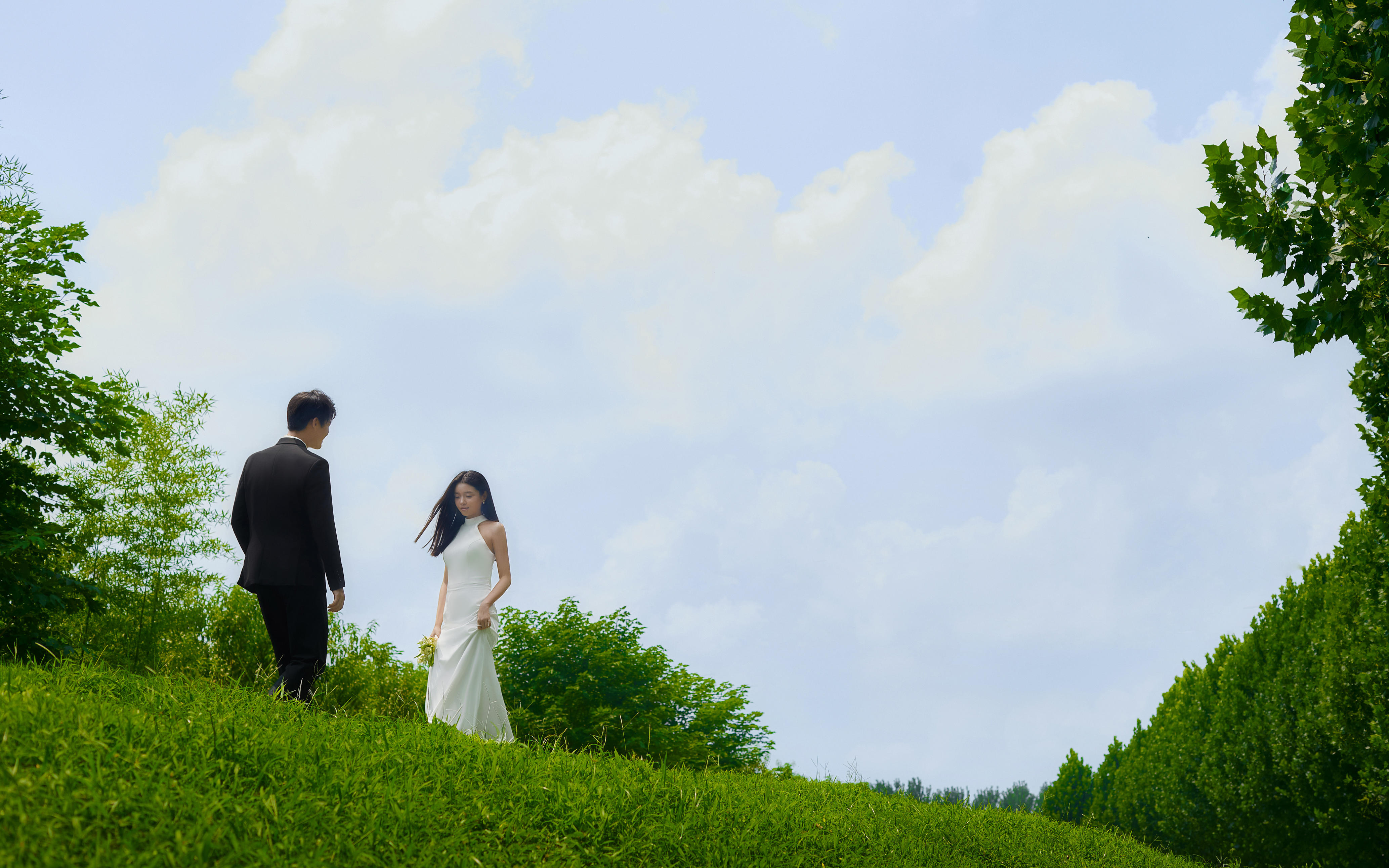 怦然心动🍃 鱼尾情绪外景婚纱照
