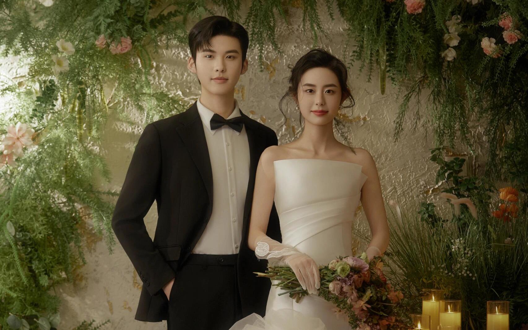 轻法式!每张都想当封面的程度~婚纱照