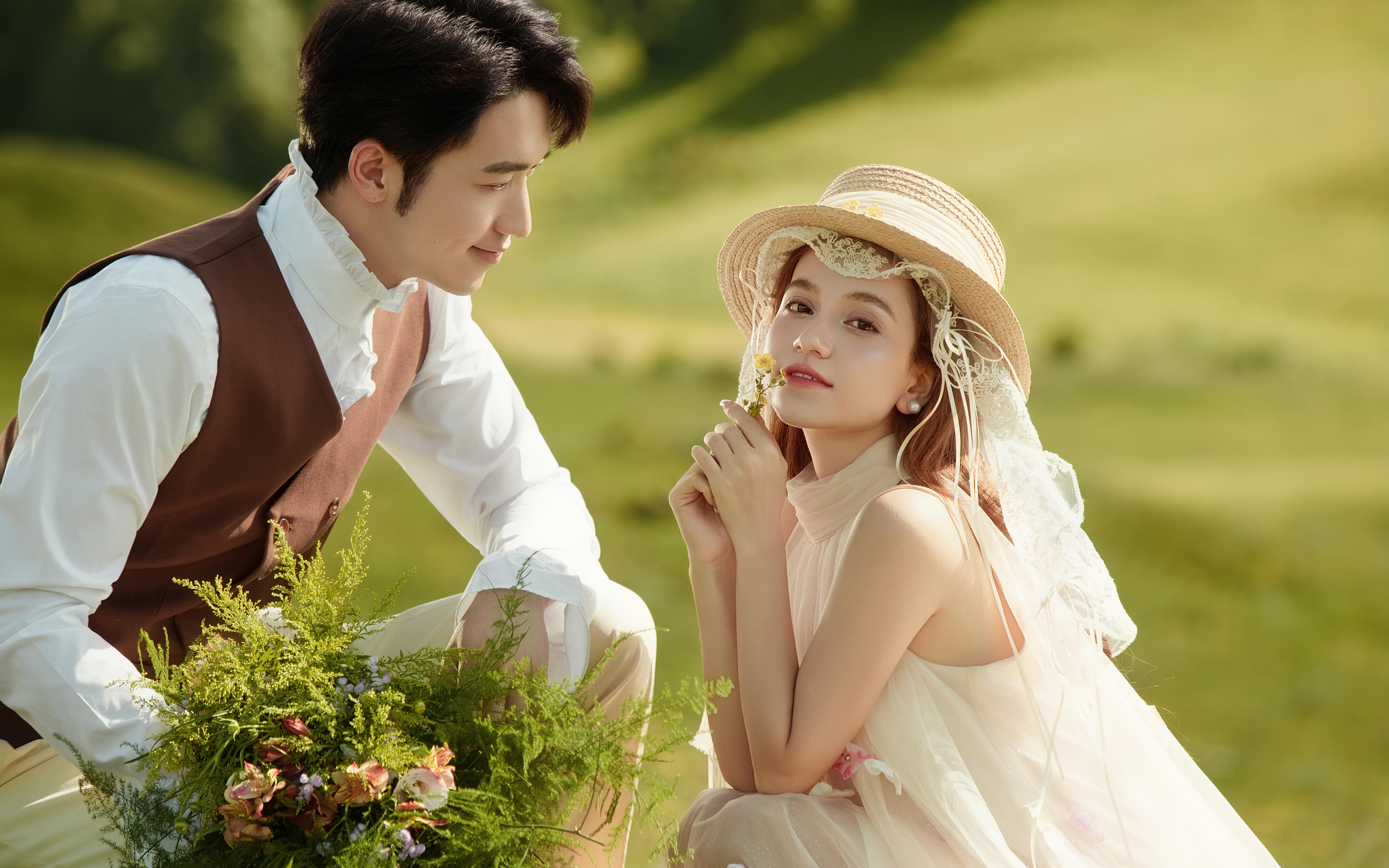 大理森系婚纱照 yyds✨每一帧都像清醒电影画面