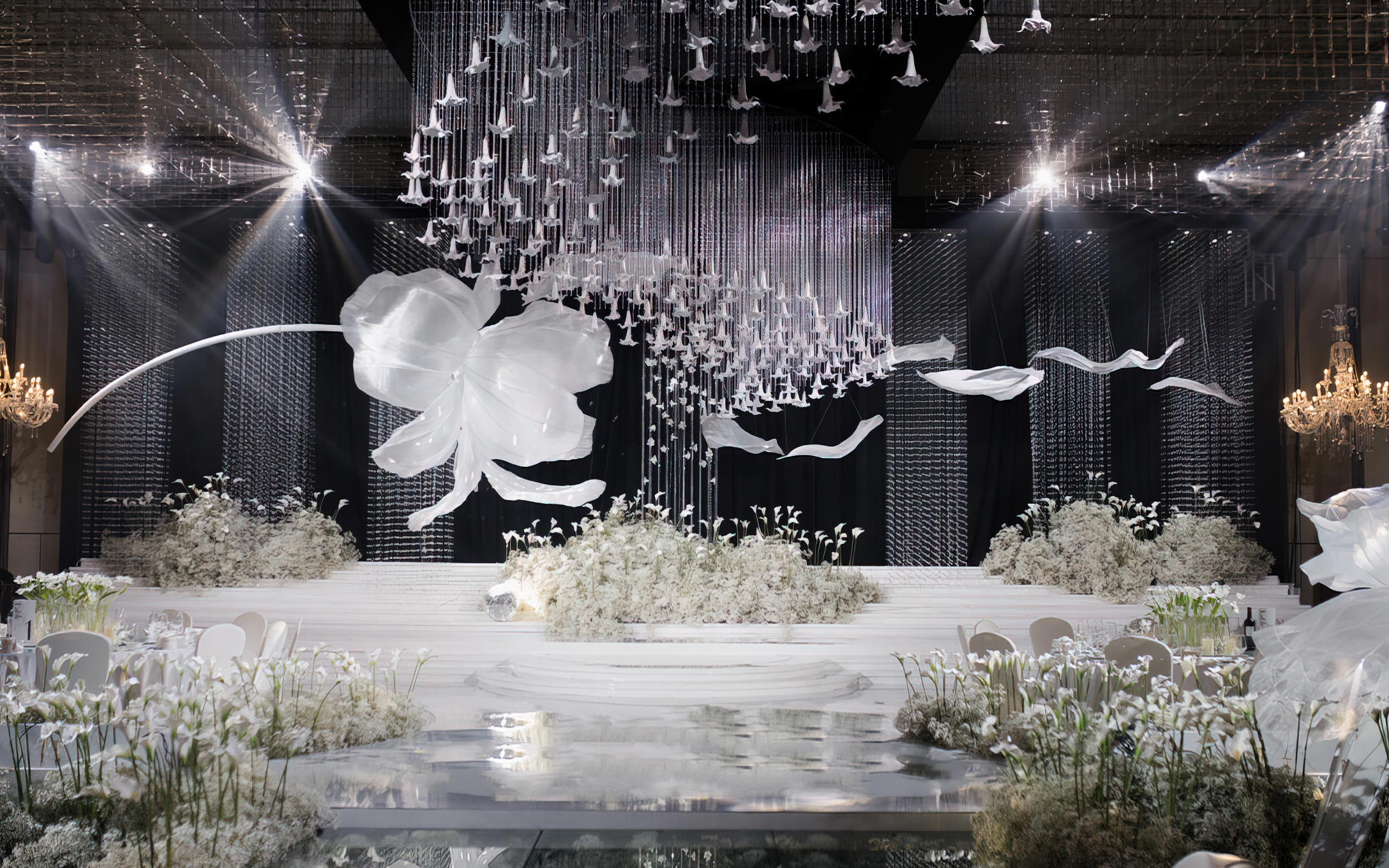 新哥特极繁主义光影剧场婚礼