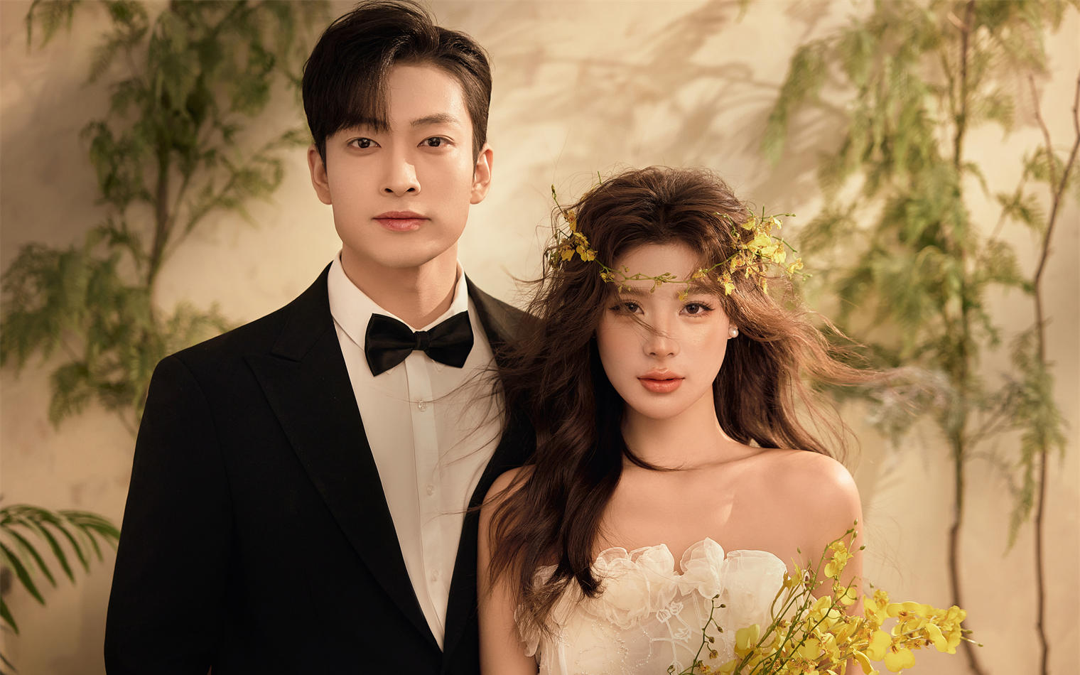 韓式光影氛圍感婚紗照