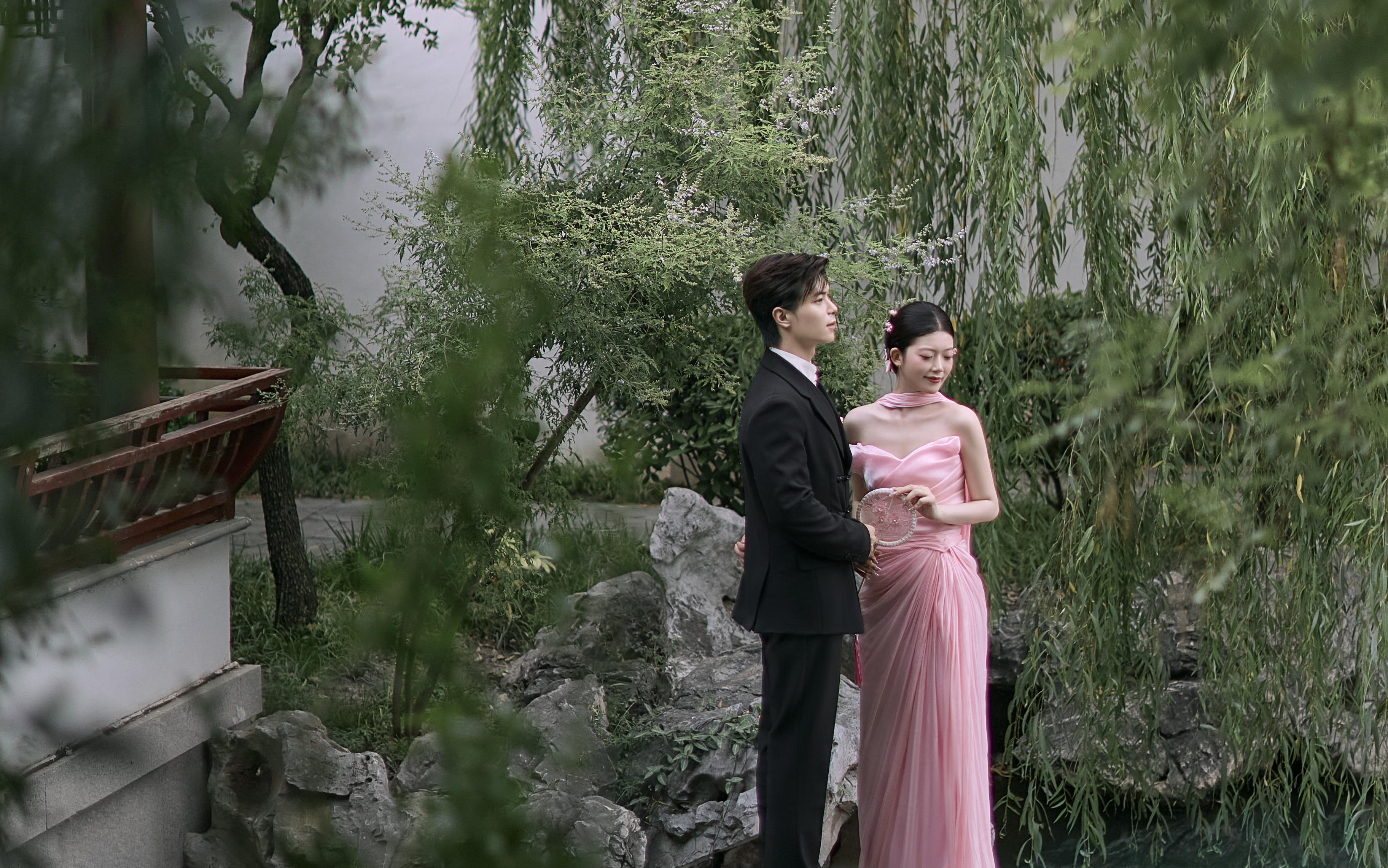 醉江南，沉浸式園林中式婚紗照，太美啦～??