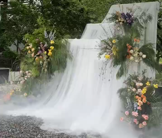 【W(wǎng)T】室外瀑布婚禮