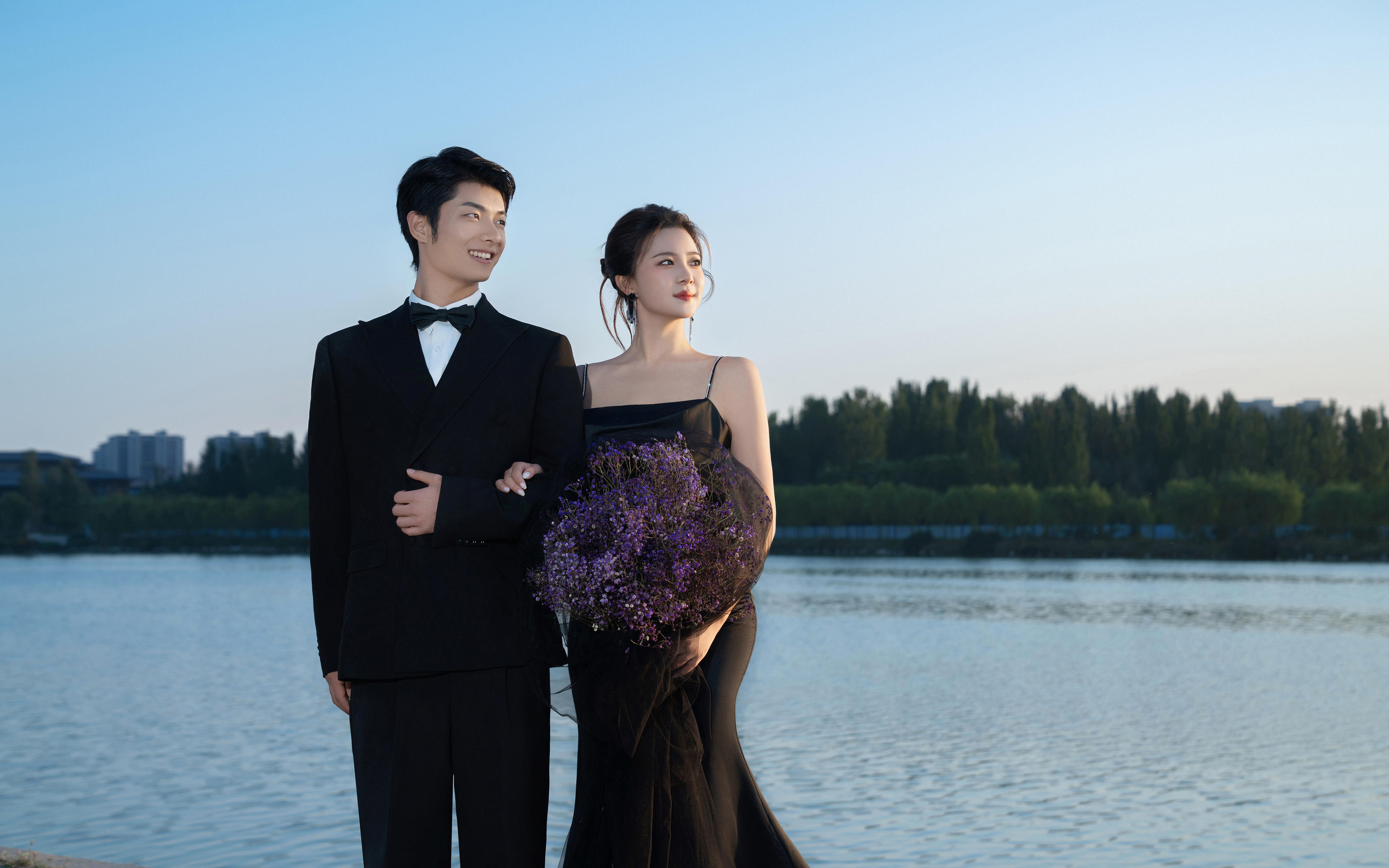 会反复心动的！💘夕阳婚纱照美到我心巴上