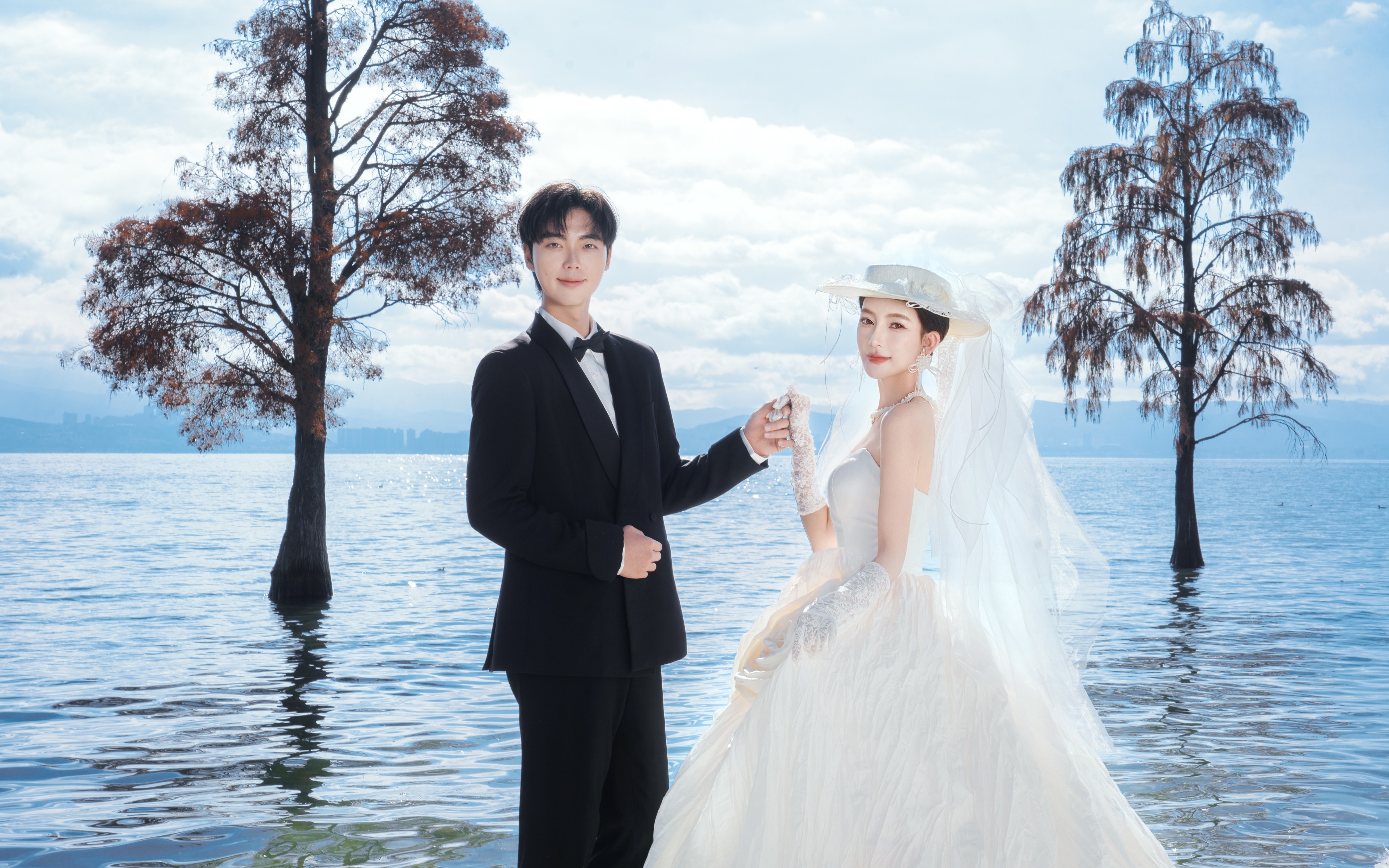 洱海边的婚纱照，浪漫到连风都在替我告白