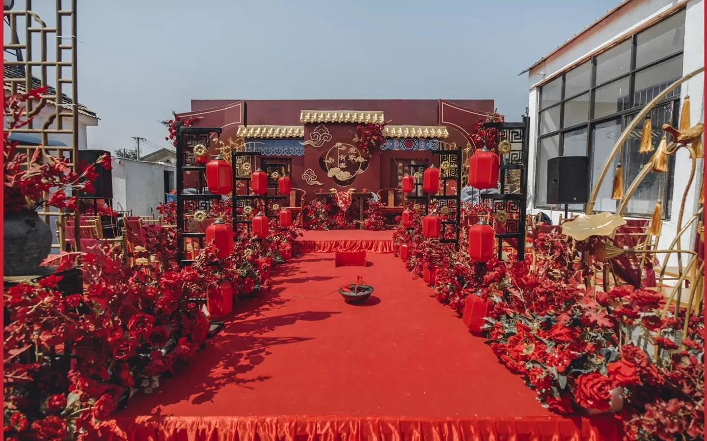 【金铂爵】小预算农村庭院中式婚礼