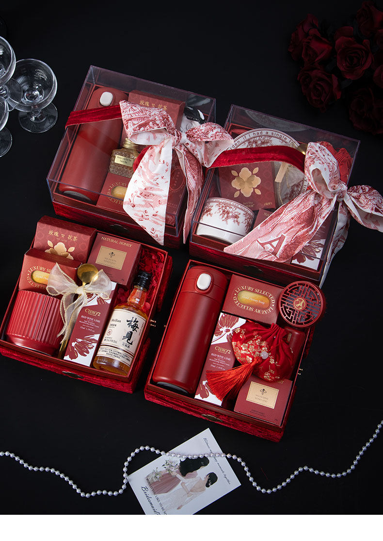 亞克力禮盒伴娘伴手禮 女結(jié)婚送姐妹團禮物高檔實用回禮