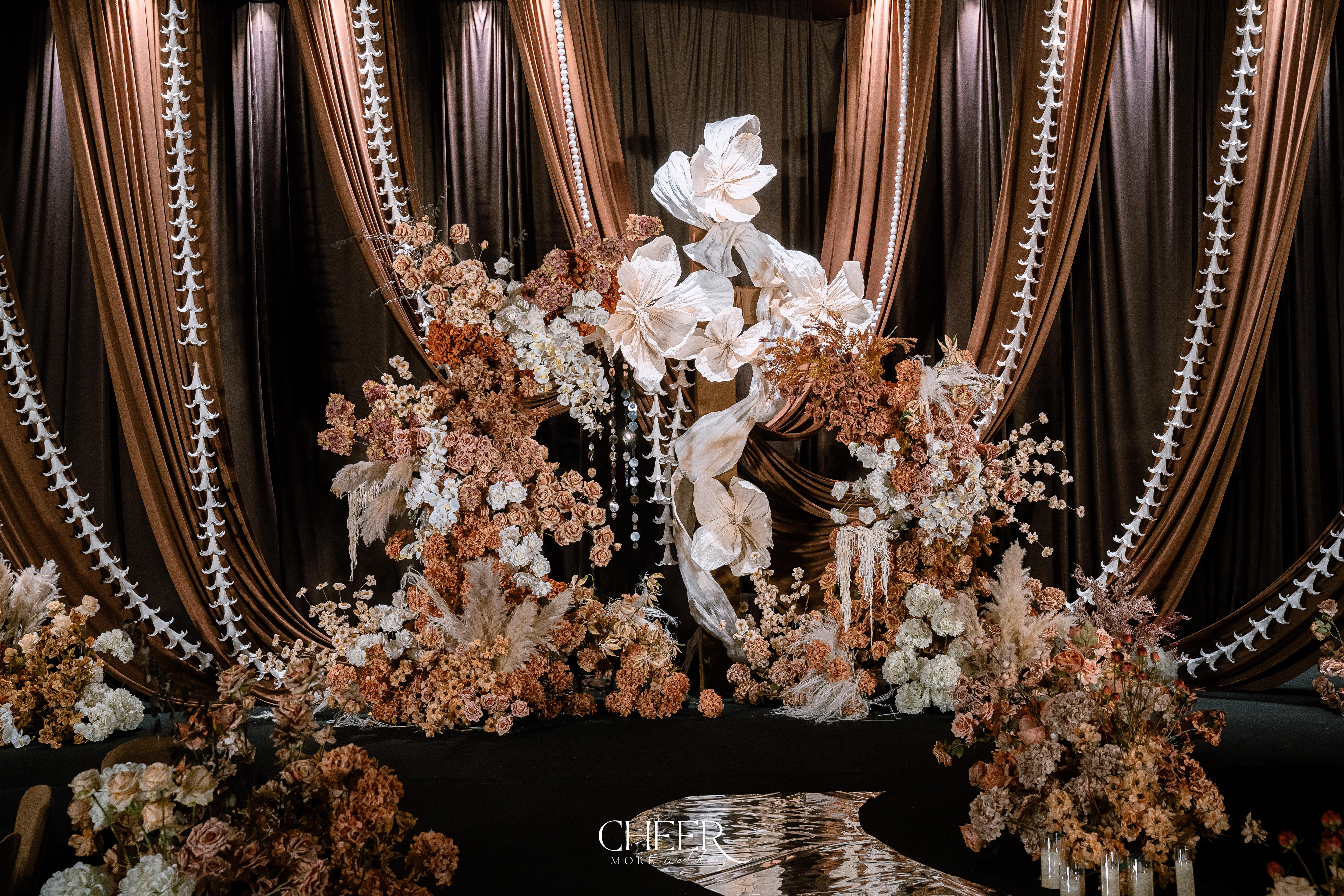 蝶舞焦糖·丝绒主题婚典