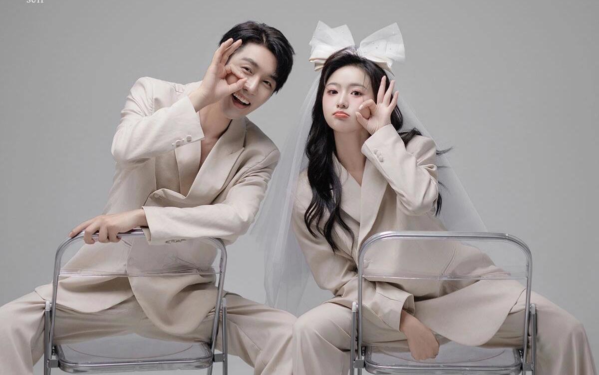 越看越上瘾的西装婚纱照💯