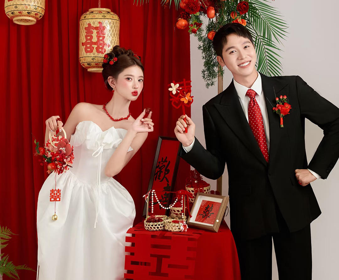 【优格】新中式喜嫁风婚纱照包出片的！