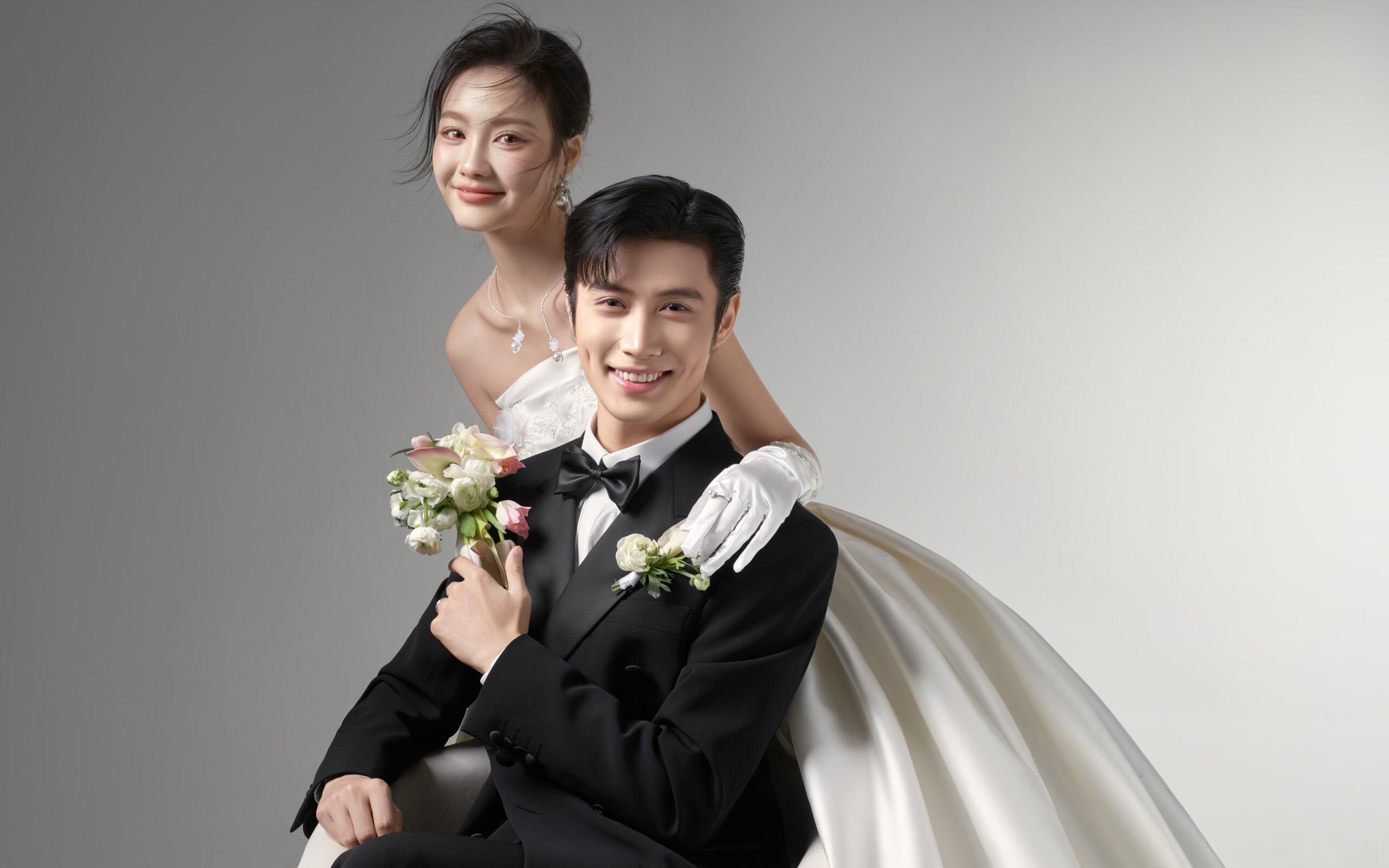 【室内极简婚纱照】