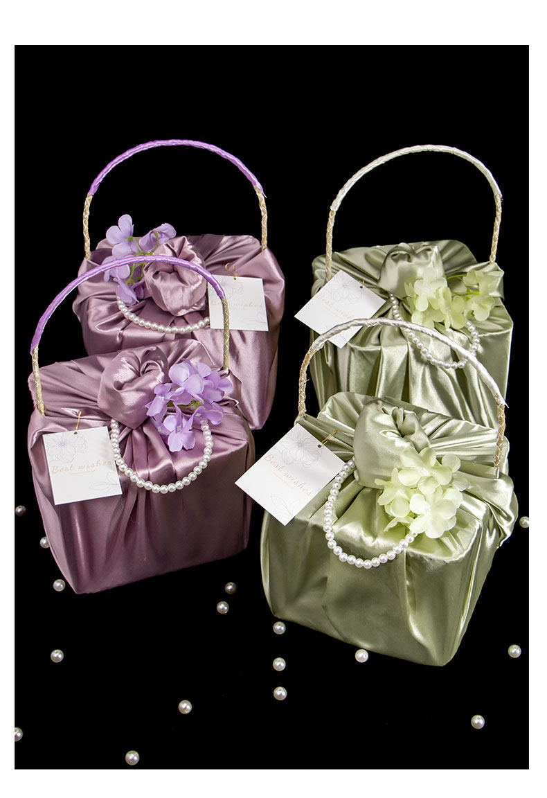 結(jié)婚禮盒 高檔實用 禮物手提籃 田園系列伴手禮