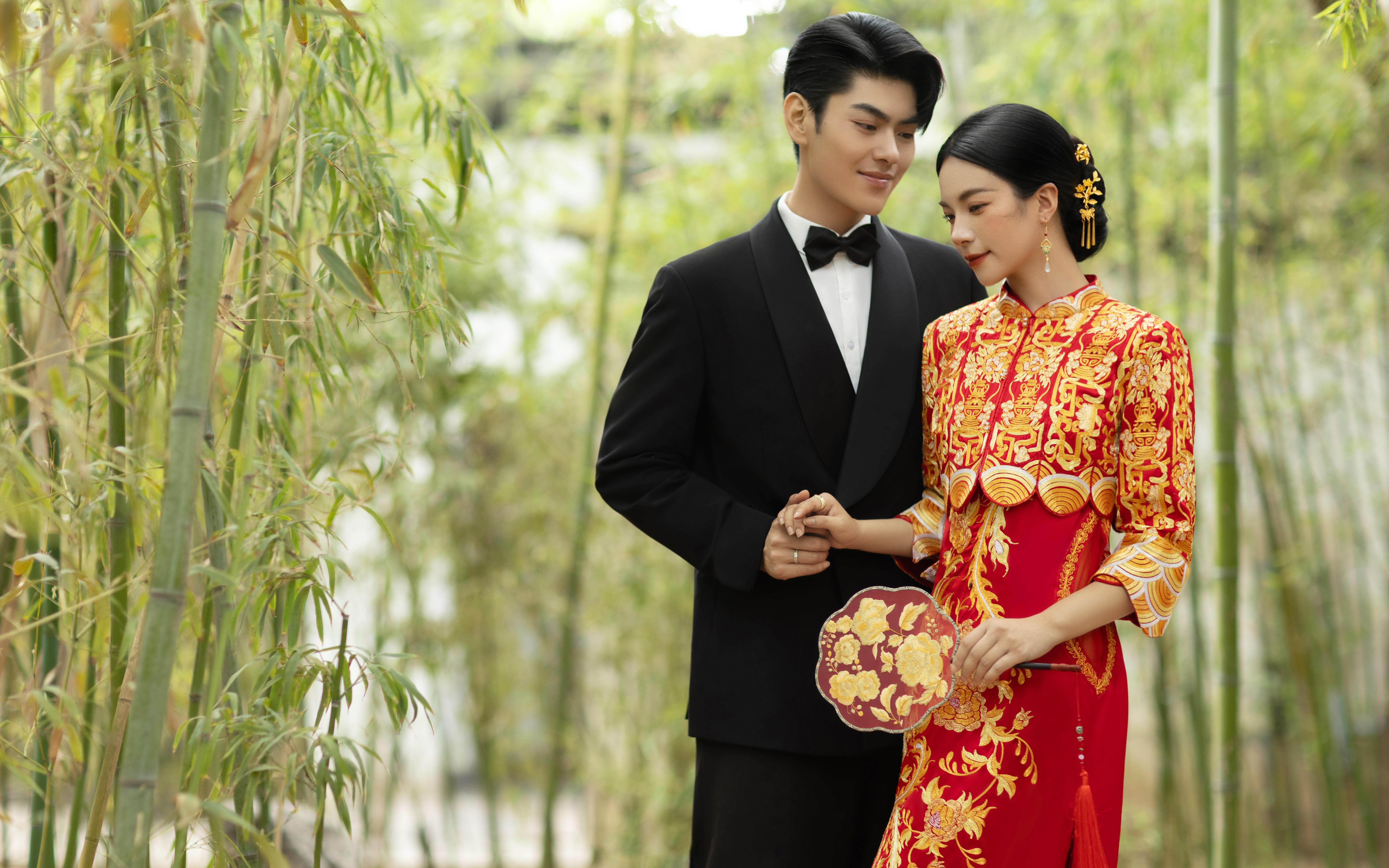 【人氣必拍】秀禾婚服，繡紋精致出片率超高