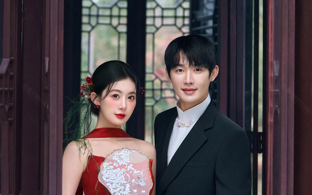 中式園林??東方美學(xué)新中式婚紗照真的好美