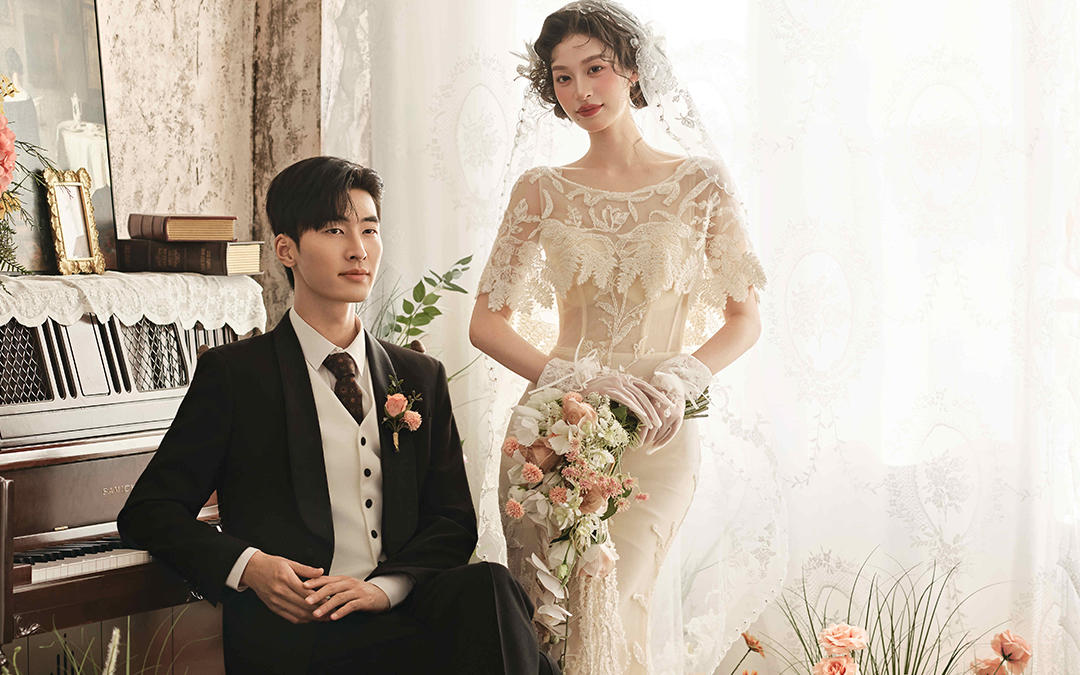 【西北龙摄影】法式复古婚纱照