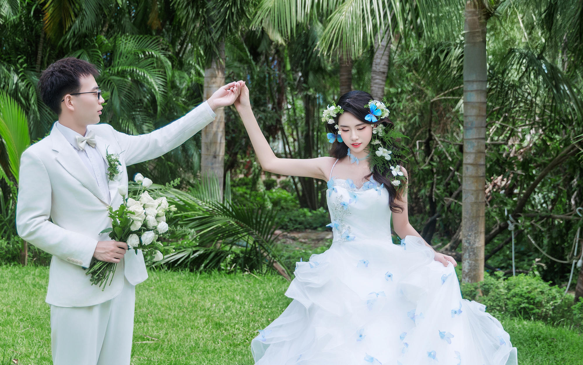 椰子评委团给婚纱照打满分啦