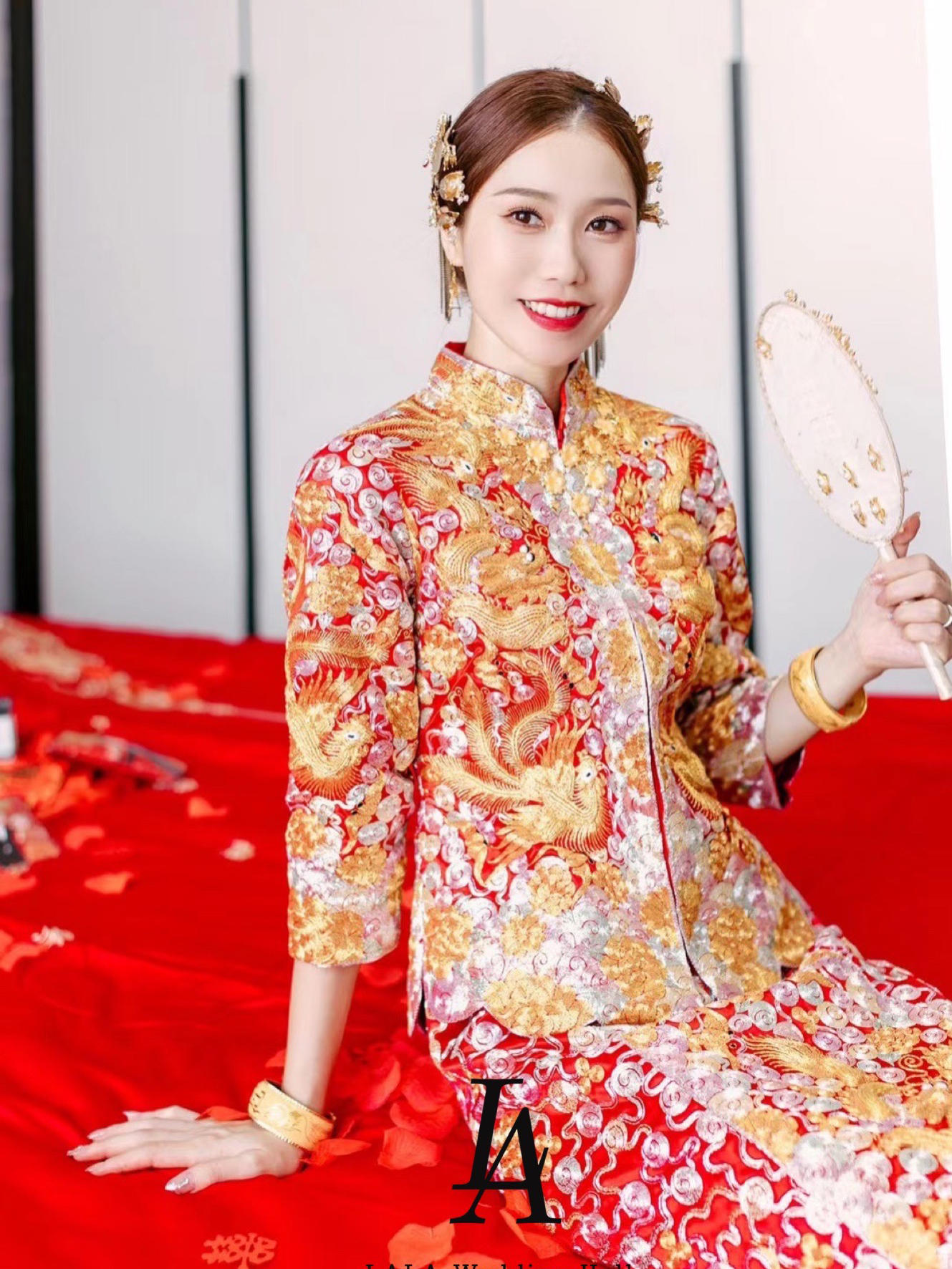 【超值特惠】高定婚纱3件租赁套餐中式+主纱+敬酒